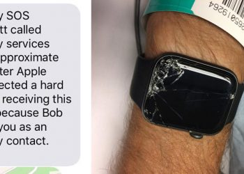 Apple Watch detects hard fall, saves man's life in US