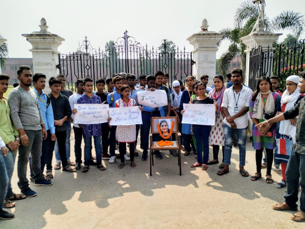 Hyderabad vet rape: Cuttack ABVP demands stern punishment