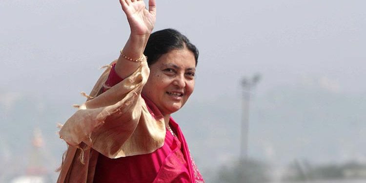 Nepal President Bidya Devi Bhandari