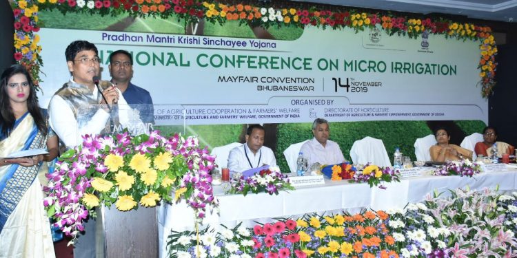 National conference on micro irrigation held in Bhubaneswar