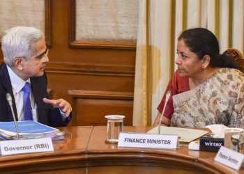 RBI Governor Shaktikanta Das and Finance Minister Nirmala Sitharaman