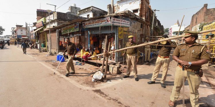 Security tightened in Ayodhya after the Supreme Court verdict