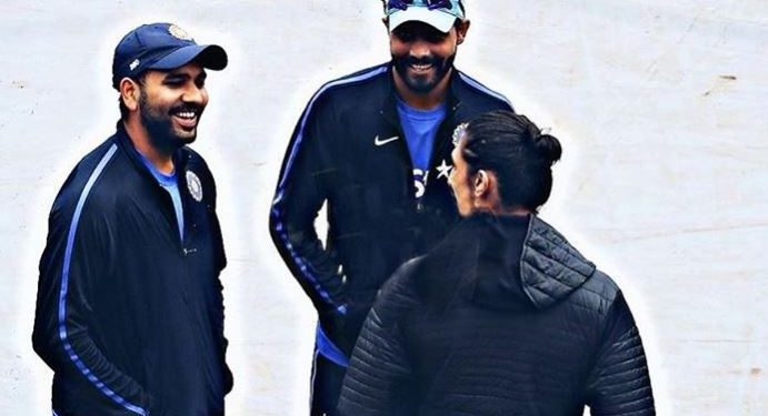 Rohit Sharma shares throwback picture of Ishant, Jadeja 