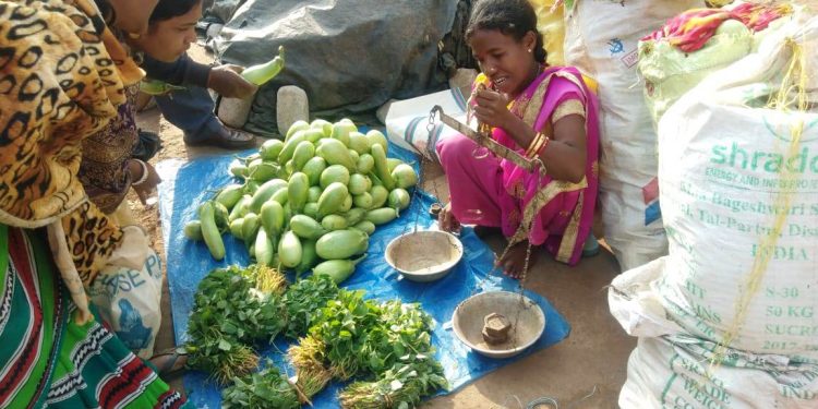 Shakuntala does not use any fertiliser but only natural manure to grow vegetables