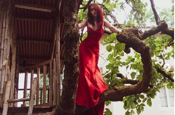 Fans can’t get enough of Ira Khan in a red gown; see pics