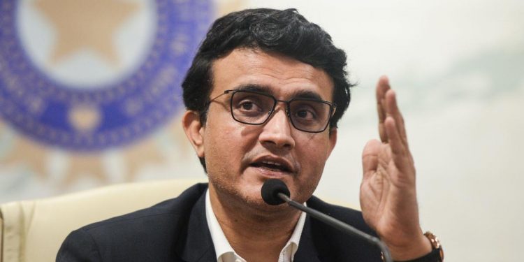 BCCI president Sourav Ganguly