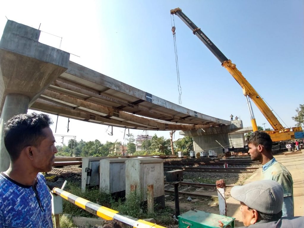 Under-construction overbridge collapses in Balasore