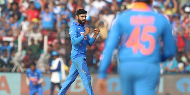 Jadeja could not hold on to a tough chance off debutant Navdeep Saini in the ninth over when Evin Lewis was batting on 12.