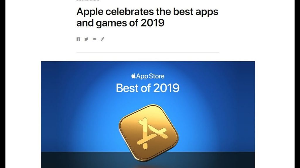 These are Apple's best apps, games of 2019