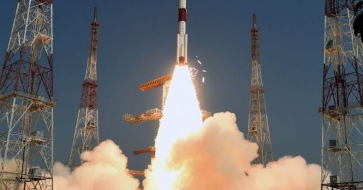 PSLV rocket lifts off with surveillance satellite, 9 foreign satellites