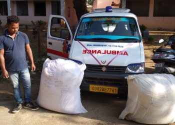 82 kg cannabis seized from ambulance, two arrested