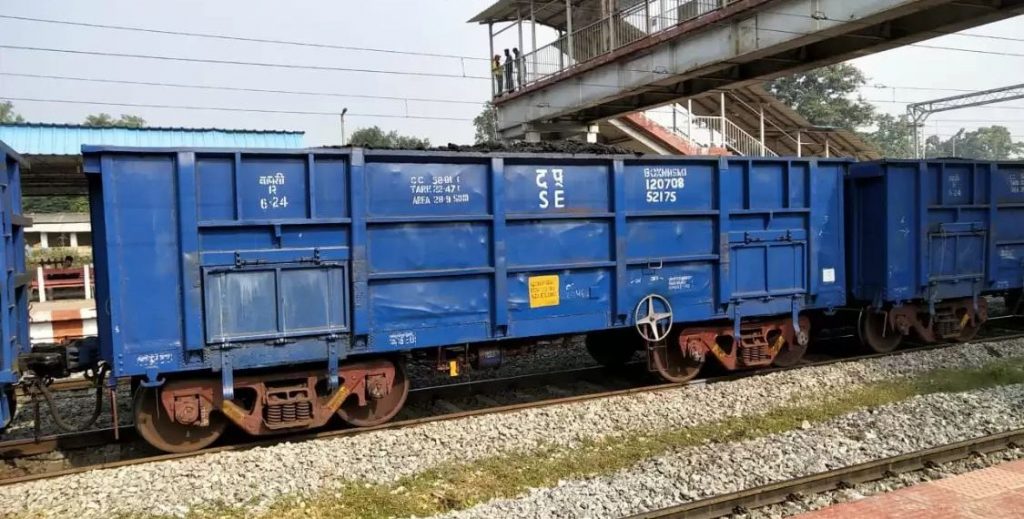 Coal-laden freight train catches fire in Ganjam