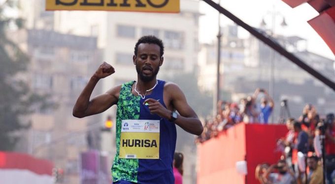 Ethiopian Derara Hurisa created a course record