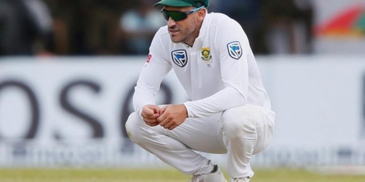 South African captain Faf du Plessis