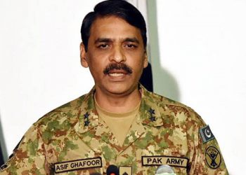 Pakistan Army spokesman Maj Gen Asif Ghafoor