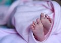 Newborn girl rescued