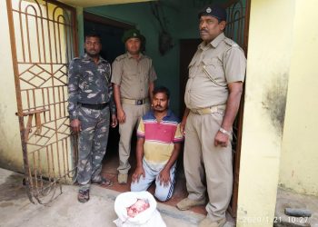 Poacher held, deer meat seized in Kendrapara