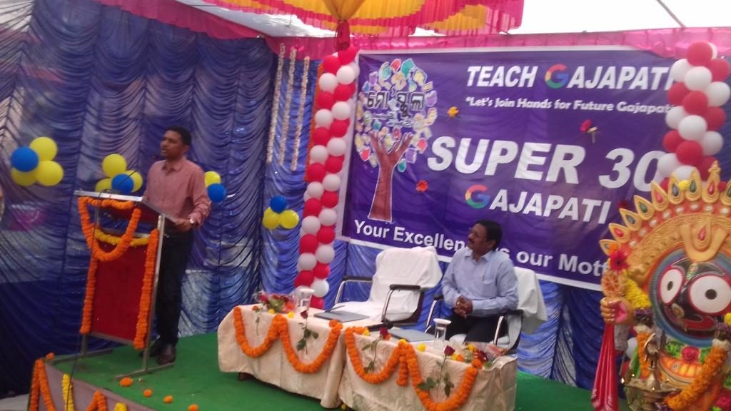 Super-30 coaching for 30 students of Gajapati