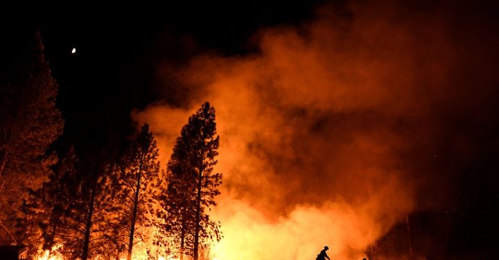 Human-induced climate change increases risk of wildfires