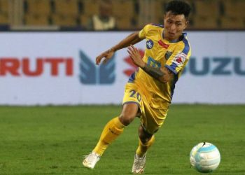 Jackichand Singh scored one of the goals for FC Goa against Mumbai City FC