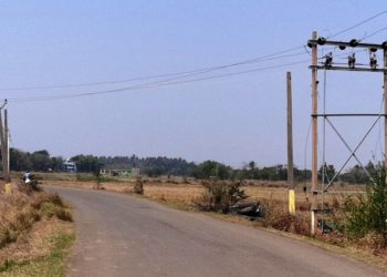 A road fraught with peril in Bhadrak district