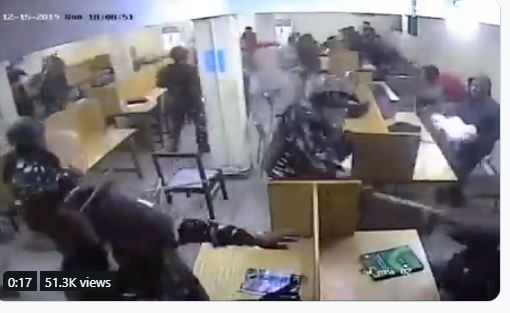 New Video Of Delhi Police Beating Up Students Inside Jamia Library Goes