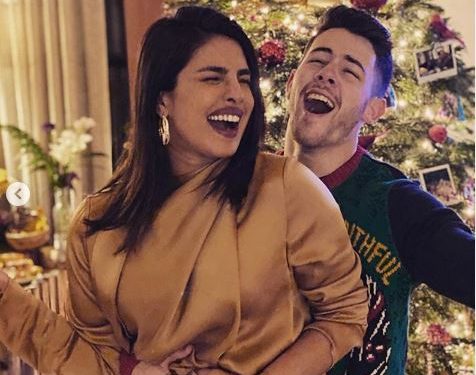 Nick Jonas-Priyanka Chopra dance to 'Aankh Marey'; watch video