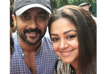 Actor Suriya shares a 'happy selfie' with wife Jyothika; see pic