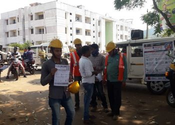 Precautions are being taken in the premises of Utkal Alumina along with awareness campaigns