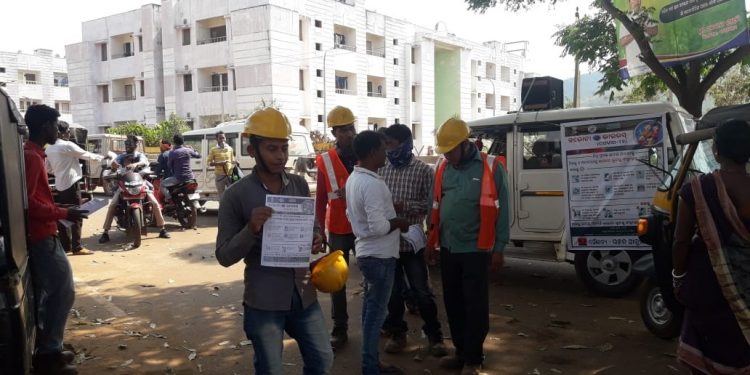 Precautions are being taken in the premises of Utkal Alumina along with awareness campaigns