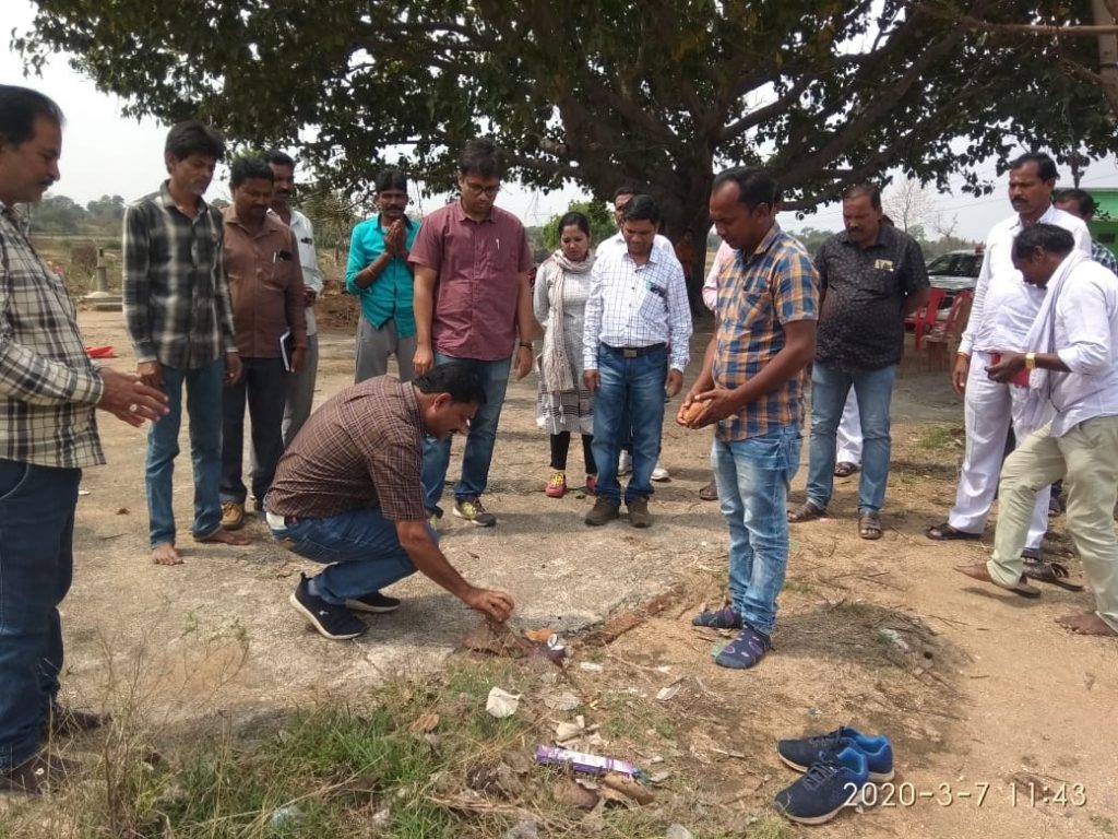 Kalahandi Collector visits Kesinga block