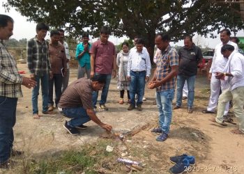 Kalahandi Collector visits Kesinga block