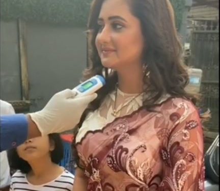 COVID 19 effect: Rashami Desai gets screened on 'Naagin 4' set