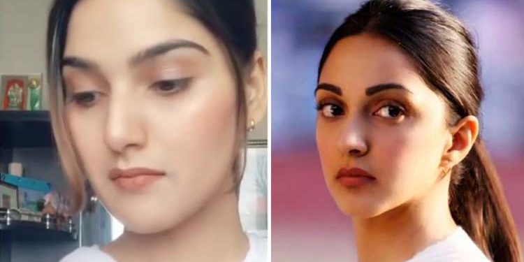 Kiara Advani's doppelganger breaks the via TikTok