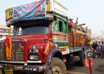 Third consignment of timbers for Rath Yatra chariot construction reach Puri