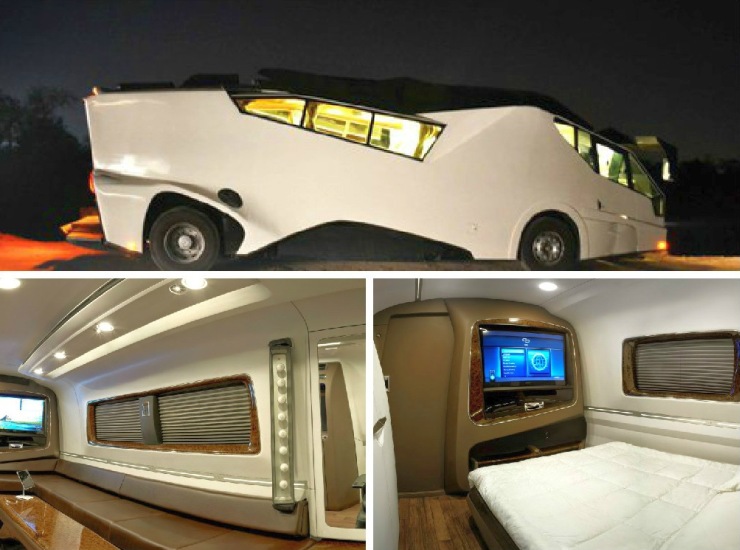 Ajay Devgn’s vanity van is as luxurious as his house; see pics  