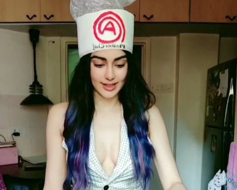 Actress Adah Sharma started cooking amid lockdown