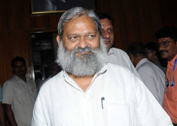 Haryana minister Anil Vij