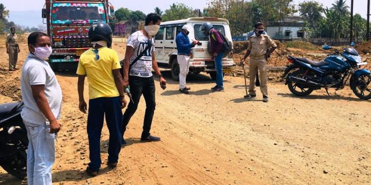 Deogarh police fine 129 persons for not wearing masks