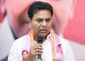 State cabinet minister KT Rama Rao