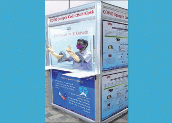 Khapuria ITI lecturers develop portable COVID-19 swab collection unit