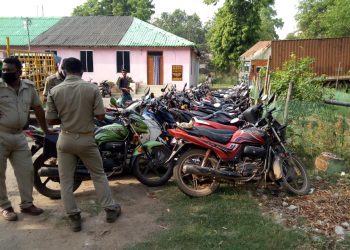 More than 100 two-wheelers seized in Bhadrak for lockdown norm violation