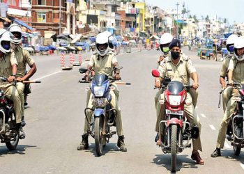 Puri police administration introduces special bikes to ensure social distancing