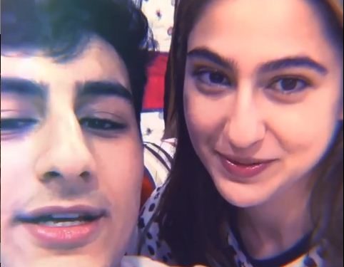 Sara Ali Khan does 'knock-knock' jokes with Ibrahim Ali Khan during Covid-19 lockdown