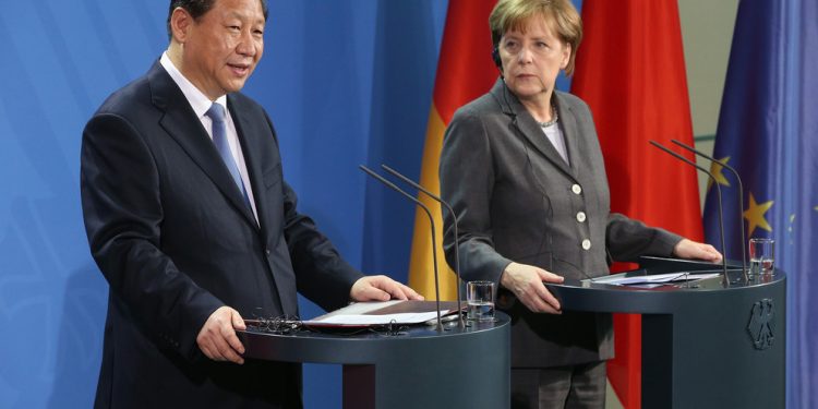 No more bonhomie between Xi Jinping and Angela Merkel