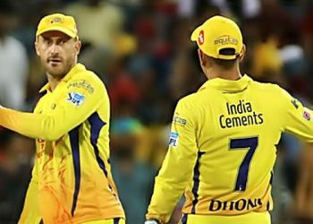 Faf du Plessis Dhoni captaincy