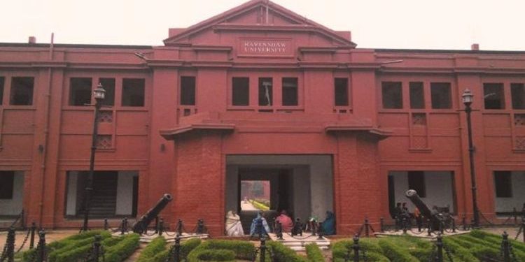 Ravenshaw University students attend classes through video conferencing