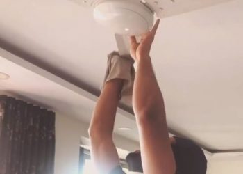 Watch: Vicky Kaushal cleans fan during quarantine