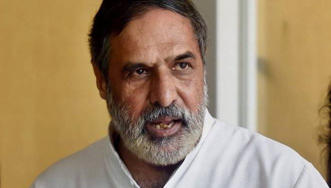 Senior Congress spokesperson Anand Sharma