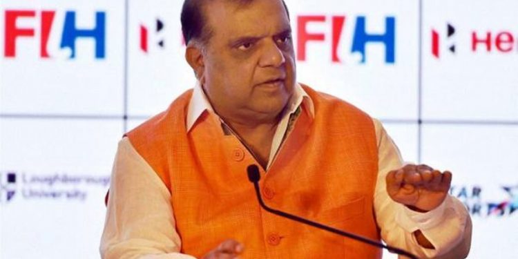 International Hockey Federation president Narinder Batra